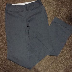 Gray dress pants